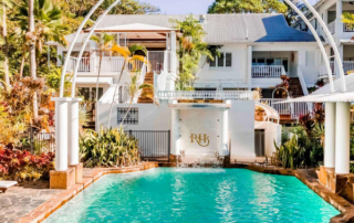 The Reef House Boutique Hotel & Spa with a pool