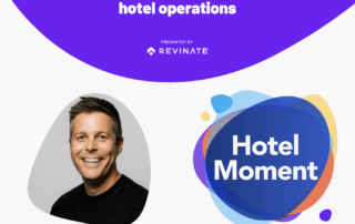 Graphic of the Hotel Moment podcast episode 46 with Matthijs Welle.