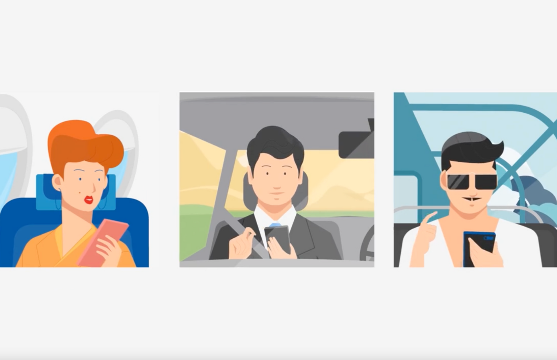 An animation depicts guests writing hotel reviews.