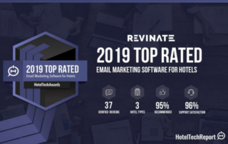 Revinate Marketing wins 2019 HotelTechAward.