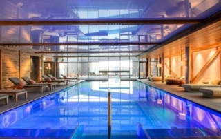 The pool at Das James Hotel