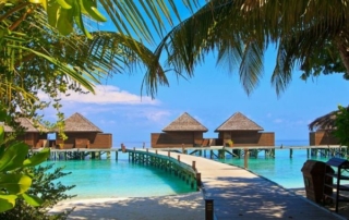 Beach in the Maldives