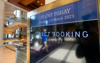 Direct booking summit event board