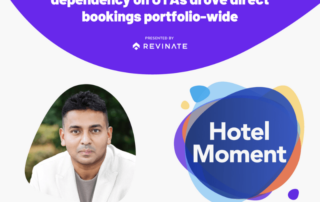 Hotel Moment episode #60 How an experiment to reduce dependency on OTAs drove direct bookings portfolio-wide