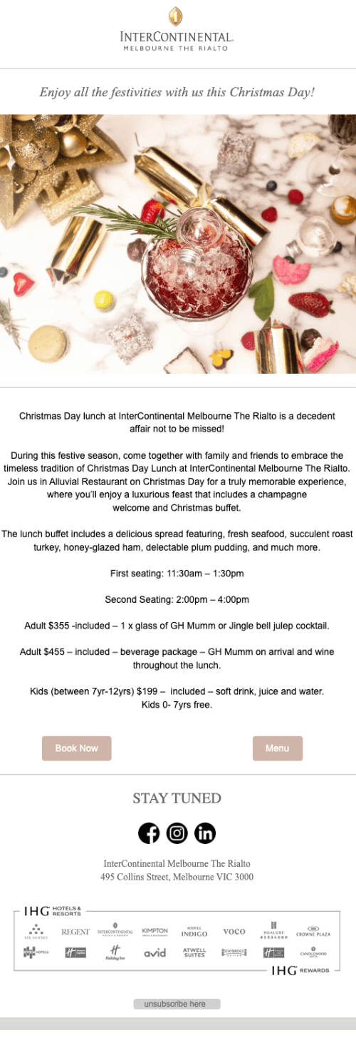 Intercontinental Melbourne The Rialto adds 150+ room nights with
