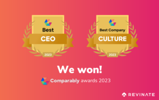 Revinate wins Comparably awards for 5th quarter