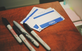 Identity resolution name cards