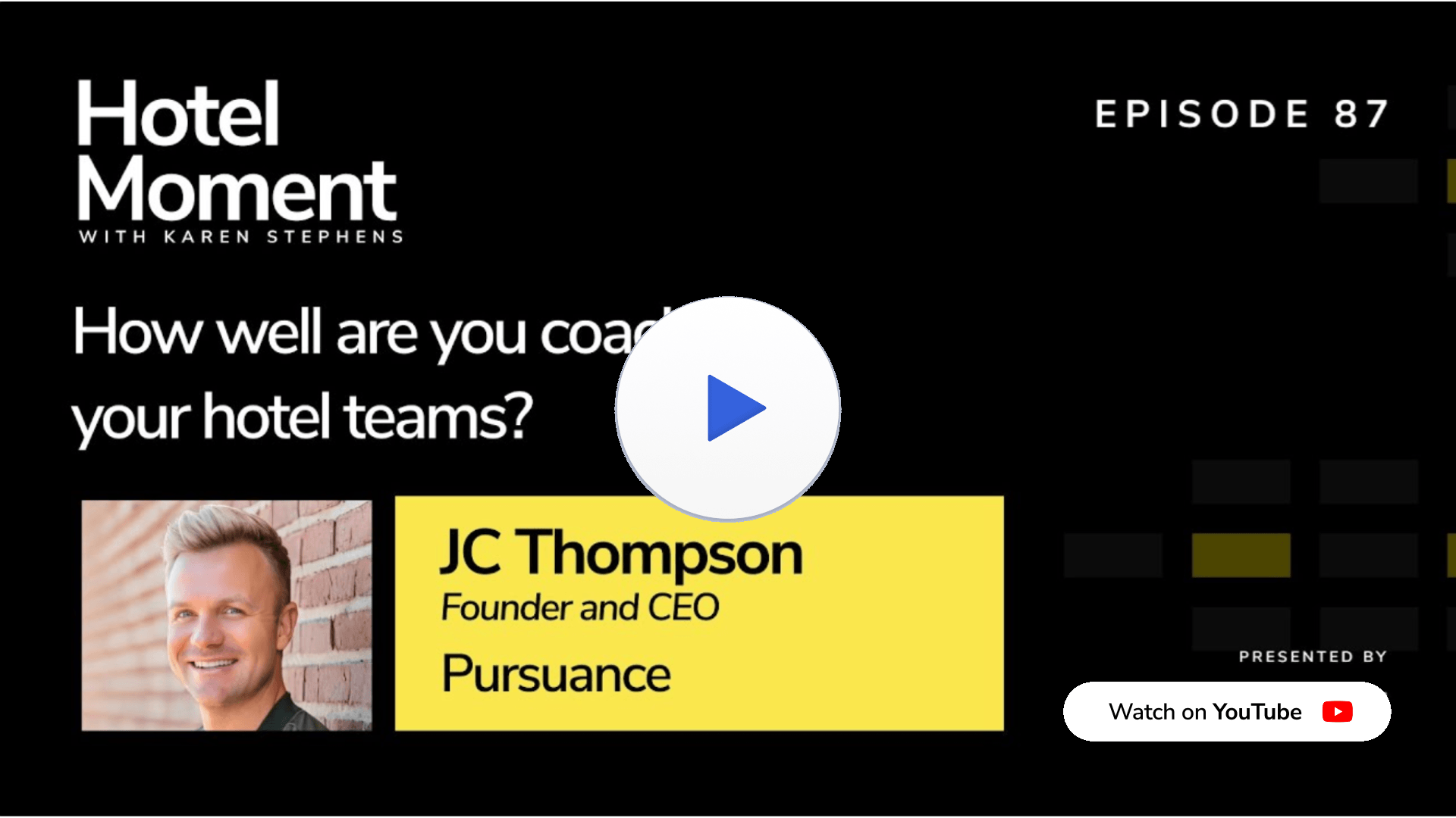 Hotel Moment ep 87 JC Thompson YouTube thumbnail