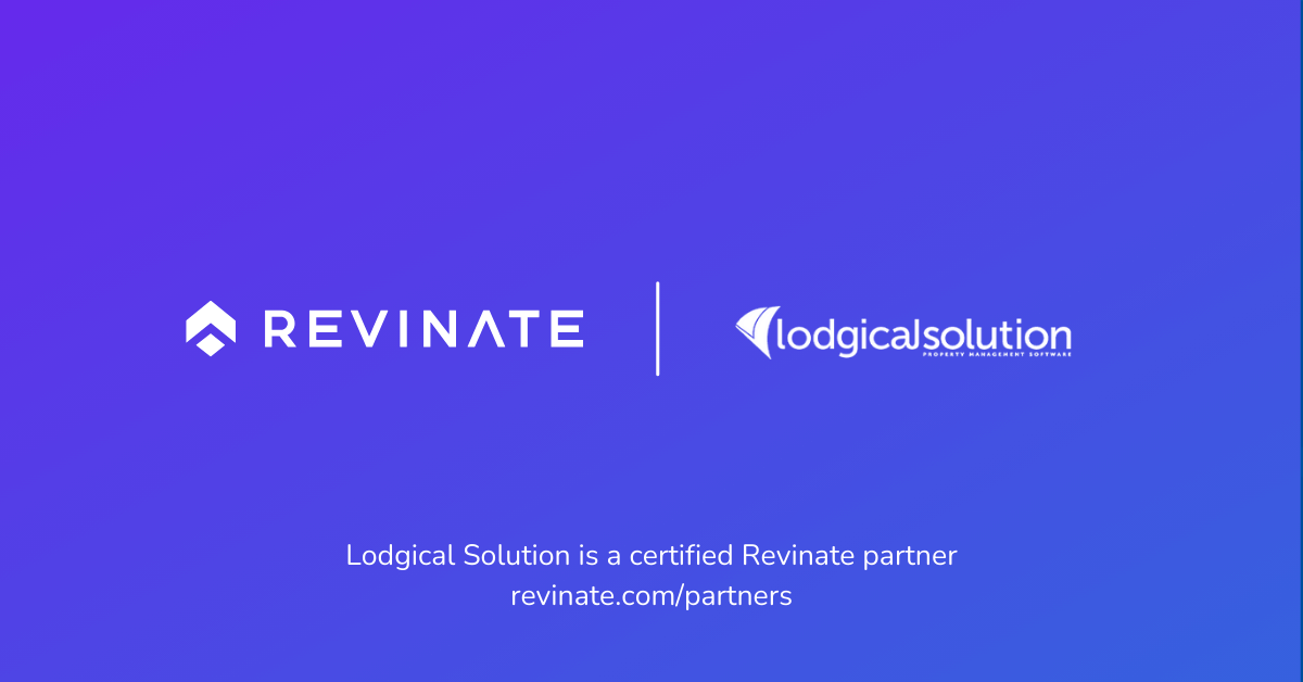 This is a certified partner composite logo showing Revinate and Lodgical Solution logos.