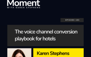 Karen Stephens, Revinate CMO, AI generated podcast