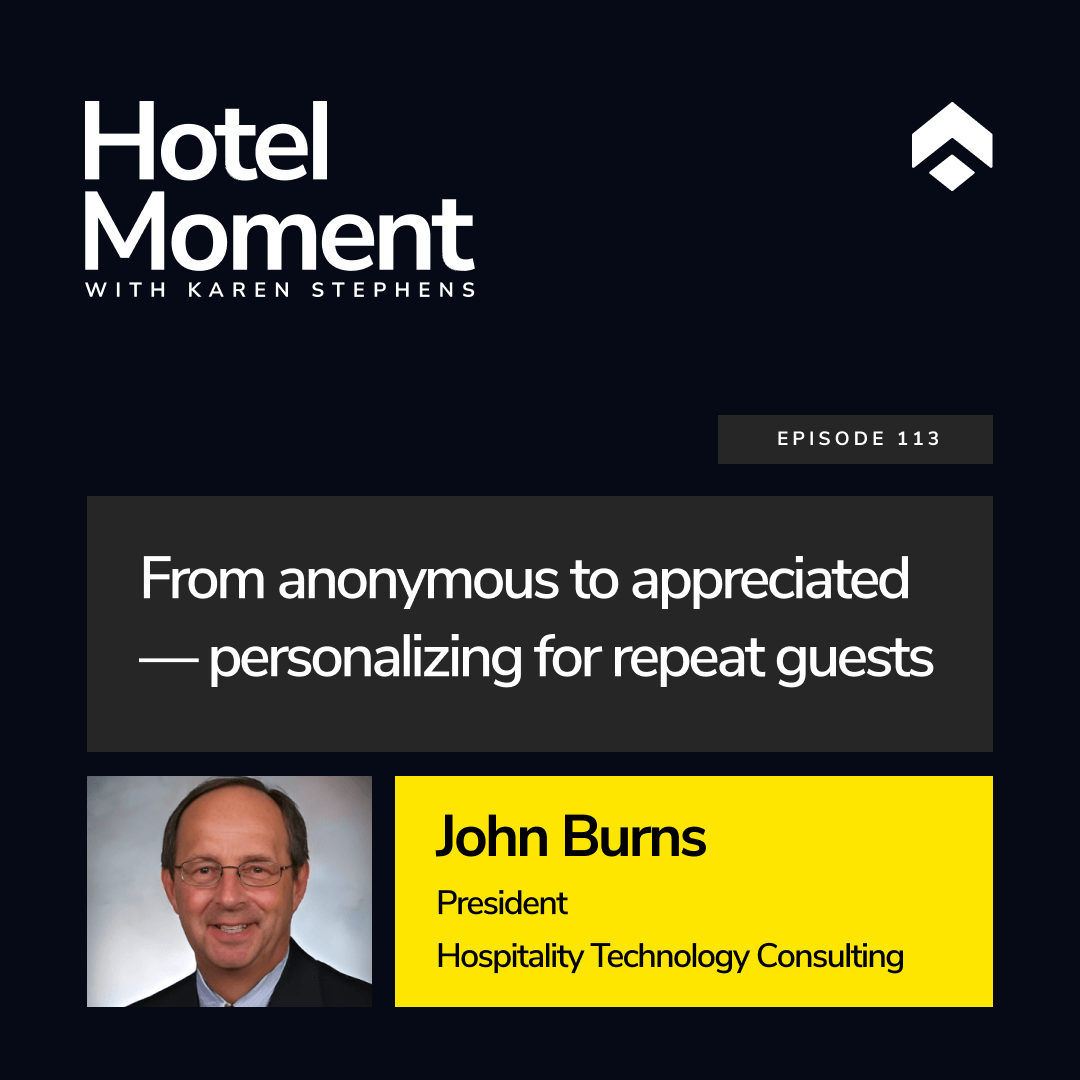 John Burns, President of Hospitality Technology Consulting