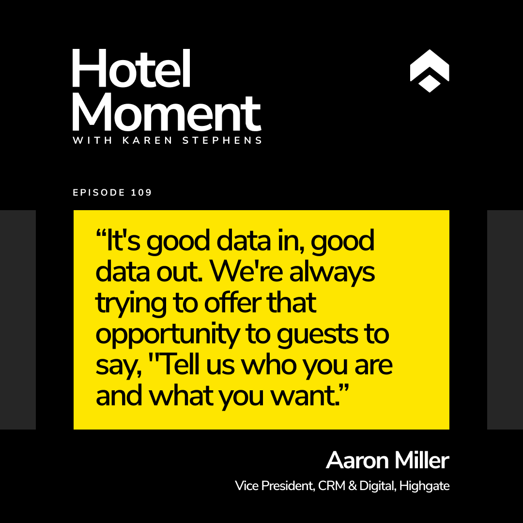 Hotel Moment Episode #110, quote from Carlo Del Mistro quote