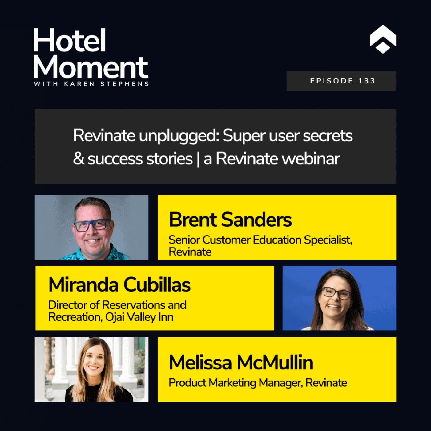 Brent Sanders, Miranda Cubillas, Melissa McMullin