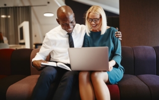 Abandoned cart campaign results on laptop - Revinate