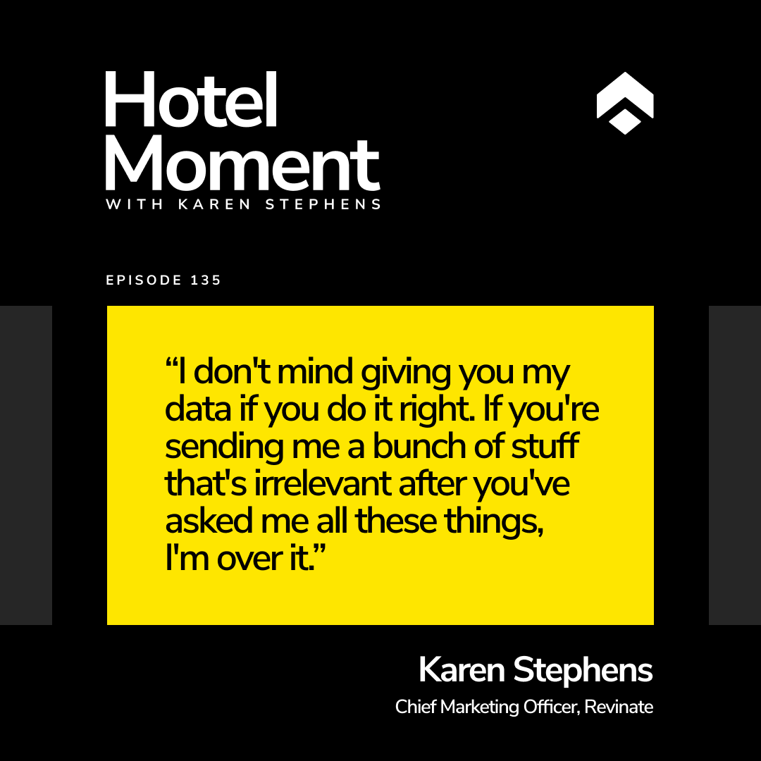 Hotel Moment ep 135 Aradhana Khowala, CEO of Aptamind Partners quote