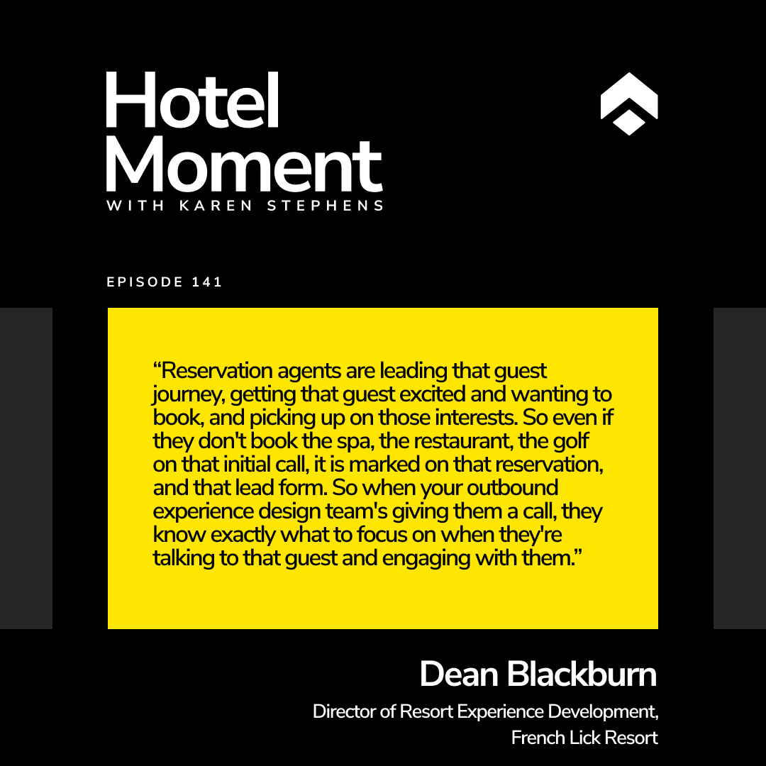 Hotel Moment ep 141 Stop ignoring the phone: Why the voice channel is your hidden revenue channel quote