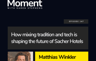 Matthias Winkler, CEO of Sacher Hotels
