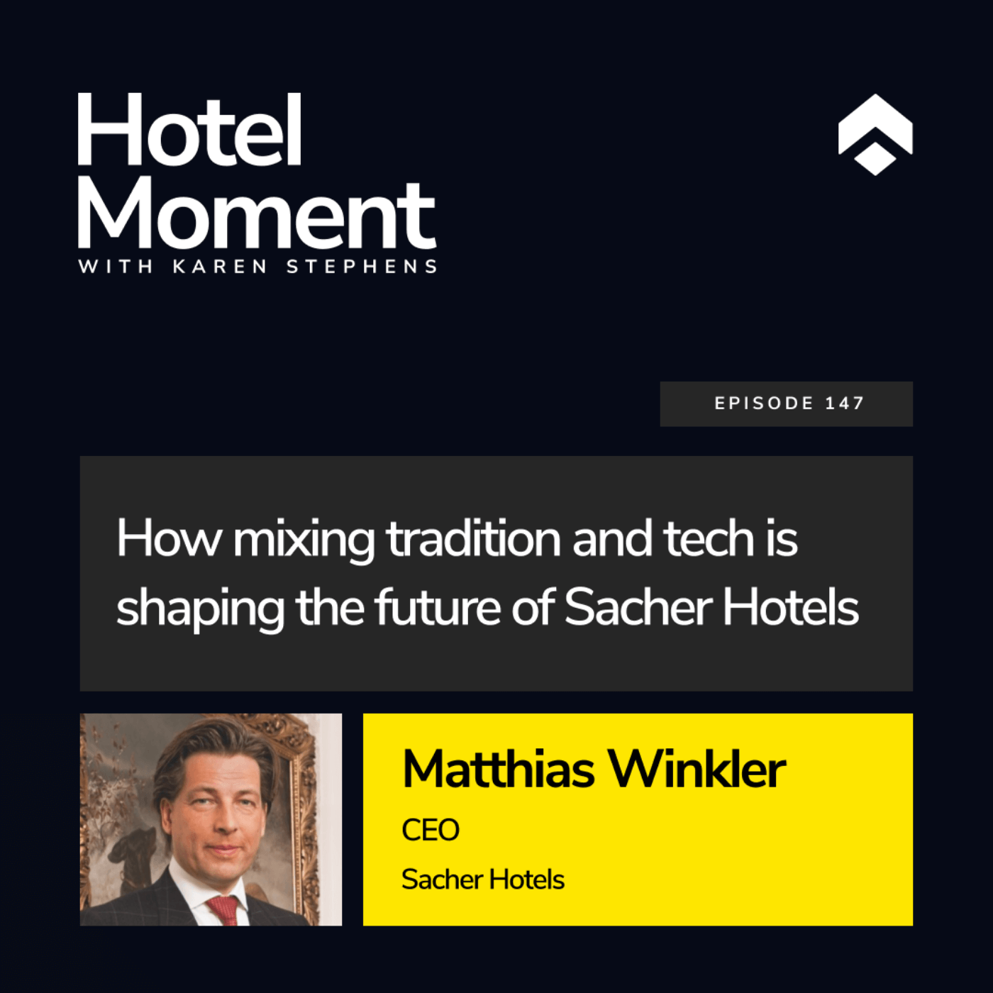 Matthias Winkler, CEO of Sacher Hotels