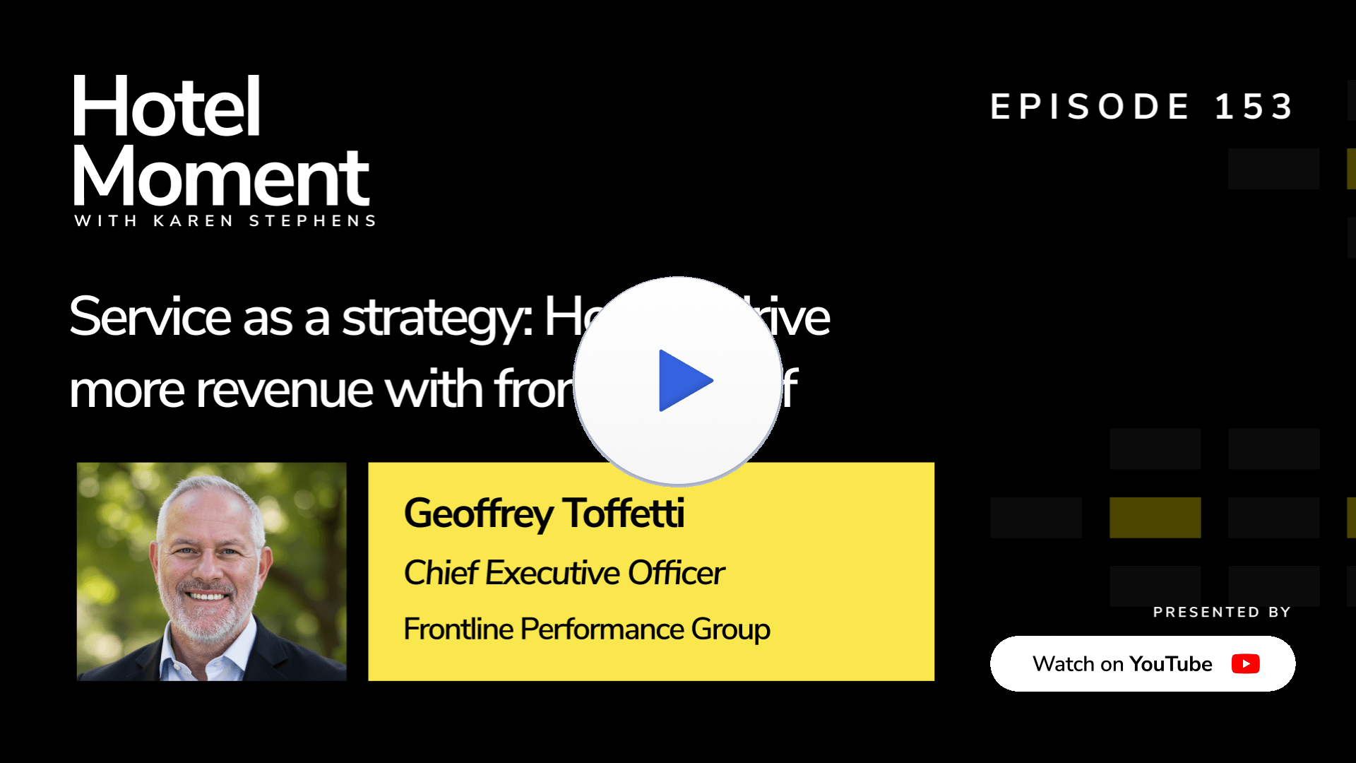 Hotel Moment Episode 153, Geoffrey Toffetti, YouTube thumbnail