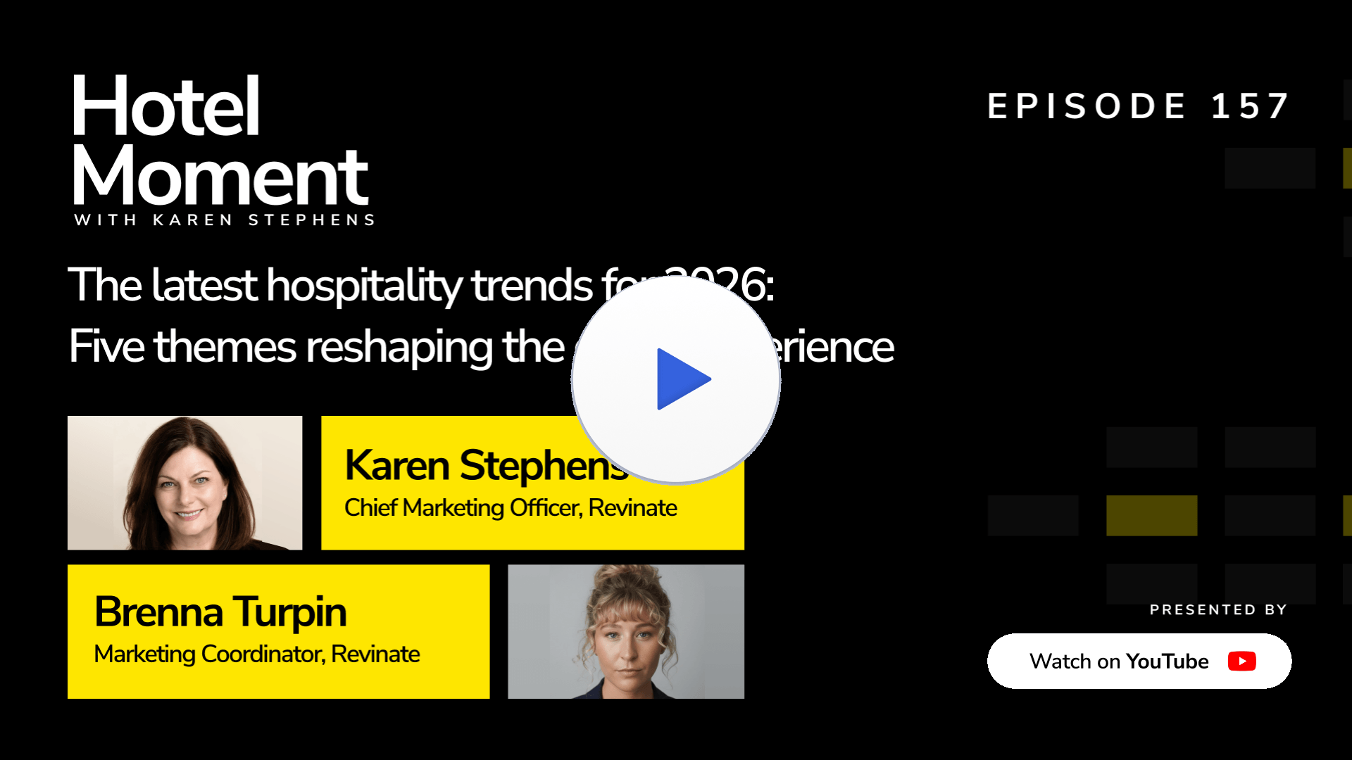 Hotel Moment ep 157 The latest hospitality trends for 2026: Five themes reshaping the guest experience YouTube thumbnail