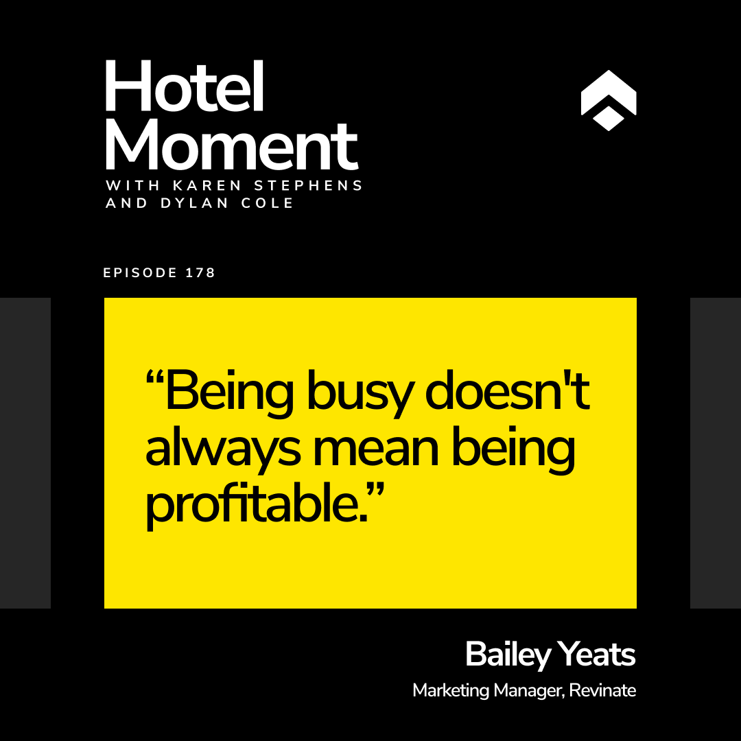 Ep. #178 2026 Hospitality Benchmark Report: The voice channel playbook | a Revinate webinar quote