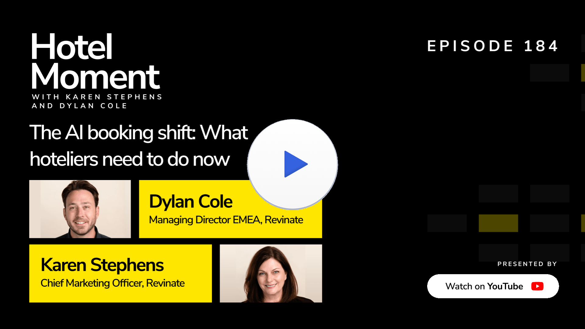 Hotel Moment ep 184 - Dylan Cole and Karen Stephens YouTube thumbnail
