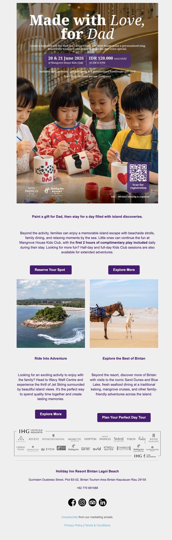 Holiday Inn Resort Bintan Lagoi Beach inspiration