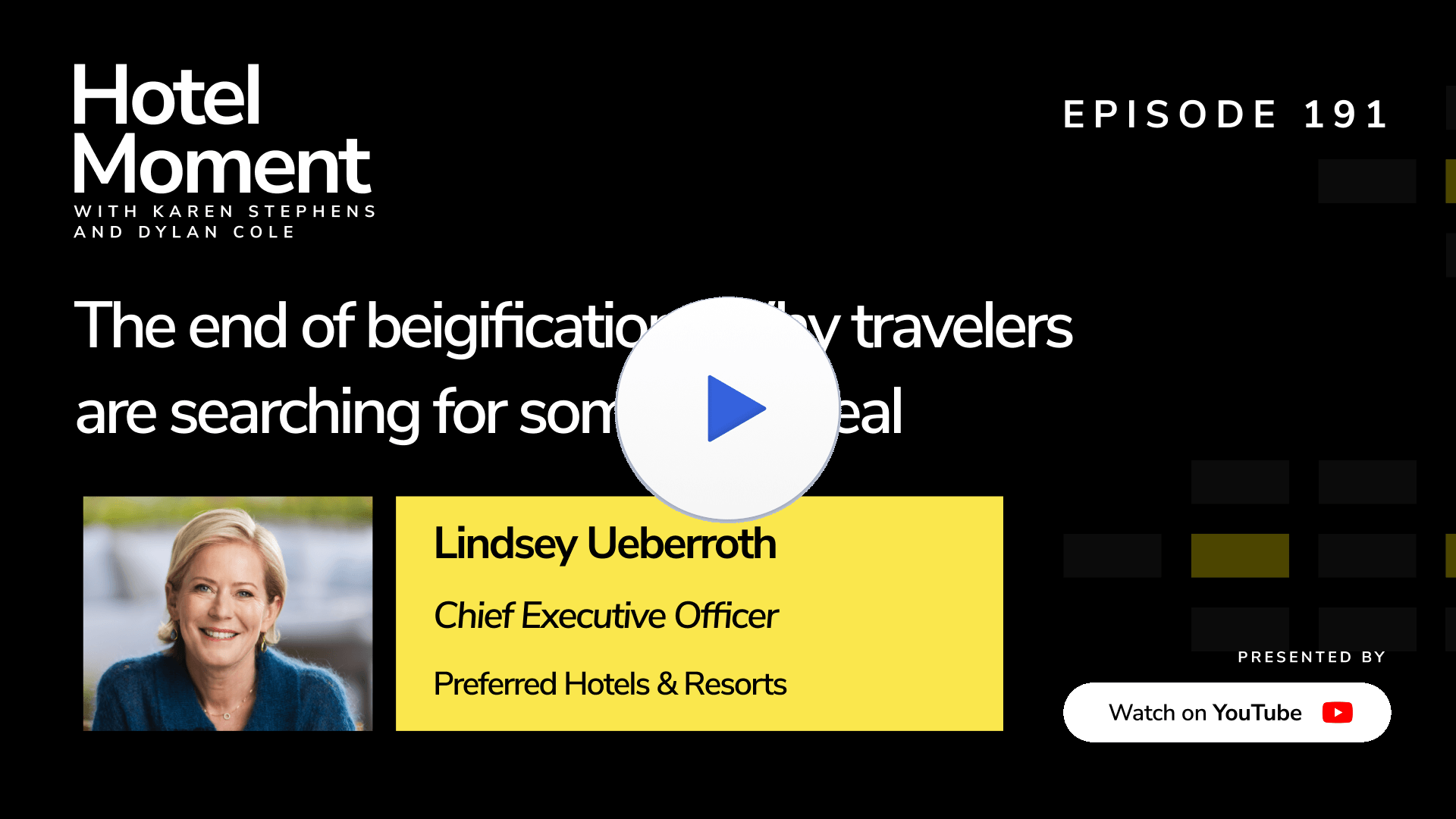 Lindsey Ueberroth, Preferred Hotels & Resorts YouTube thumbnail