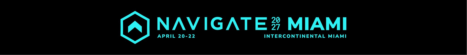 NAVIGATE 2027 dark banner NAVIGATE 2027 dark banner