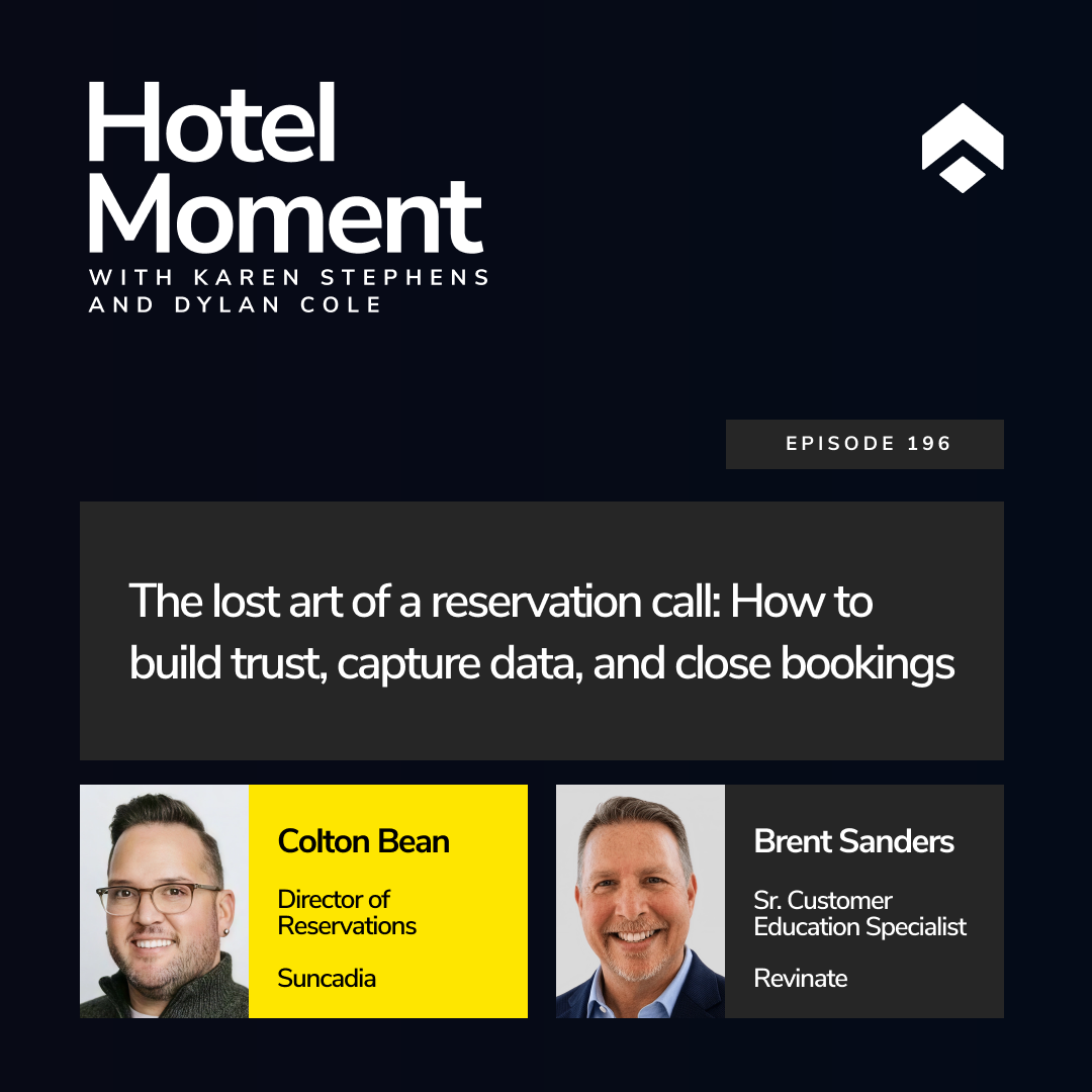 Hotel Moment ep 196 - webinar: The lost art of a reservation call thumbnail