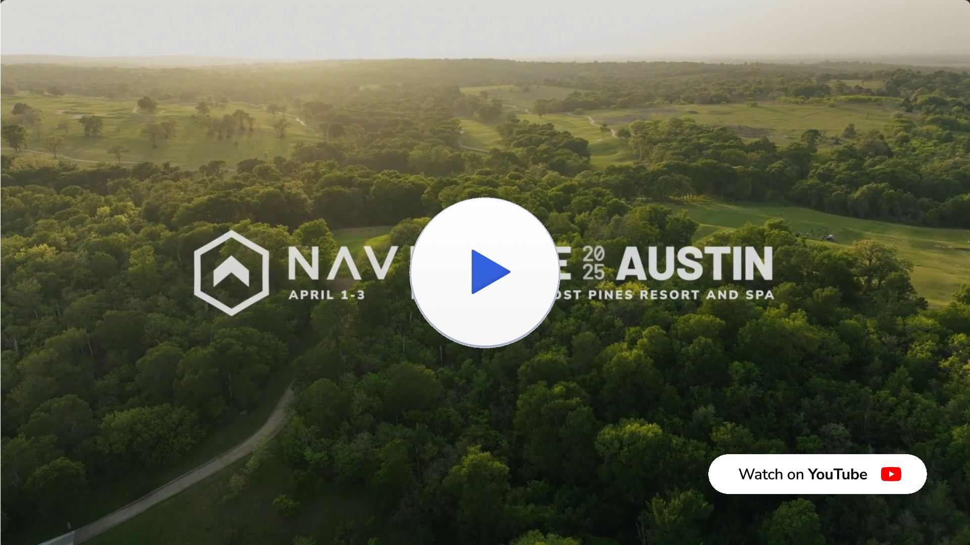 NAVIGATE 2025 Austin YouTube thumbnail