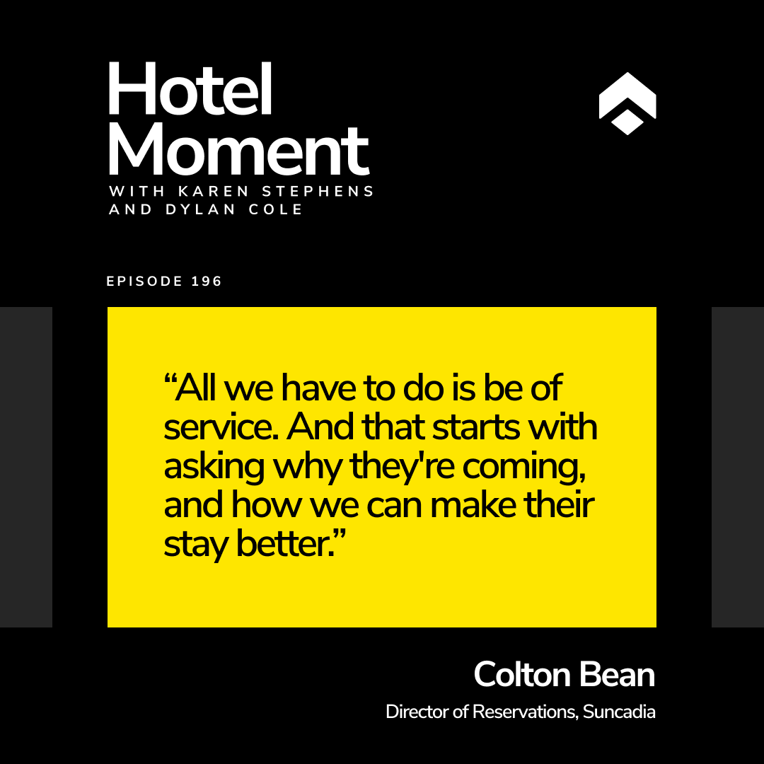 Hotel Moment ep 196 - webinar: The lost art of a reservation call quote
