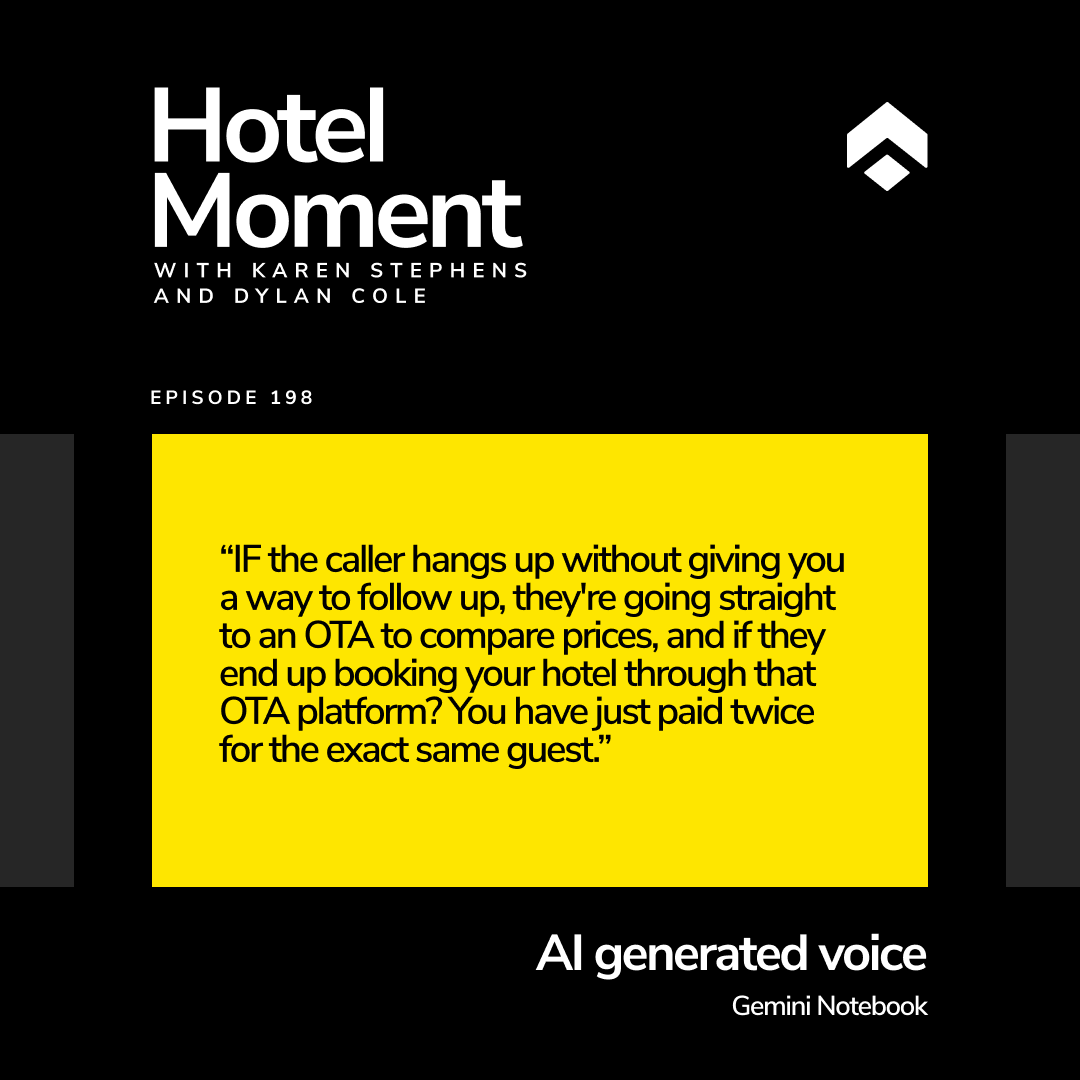 Hotel Moment ep 198 Hidden Revenue Opportunity in Hotel Budget quote