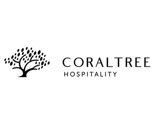 CoralTree Hospitality logo black and white