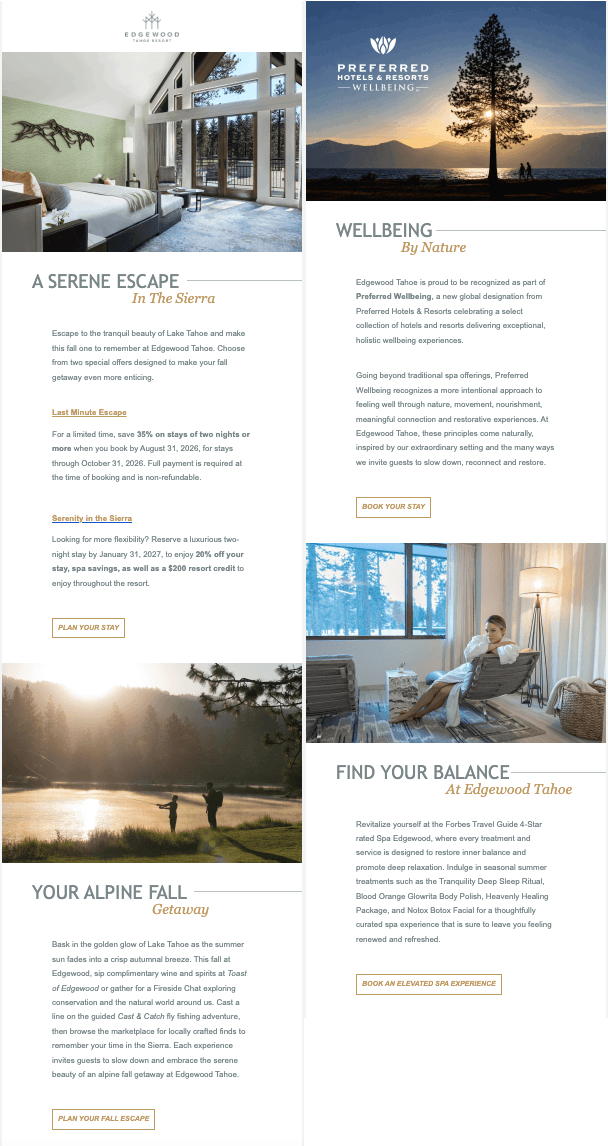 Edgewood Tahoe inspiration - September 2026